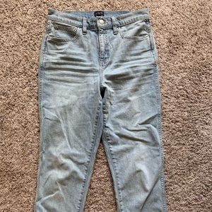 J crew high rise classic vintage jean